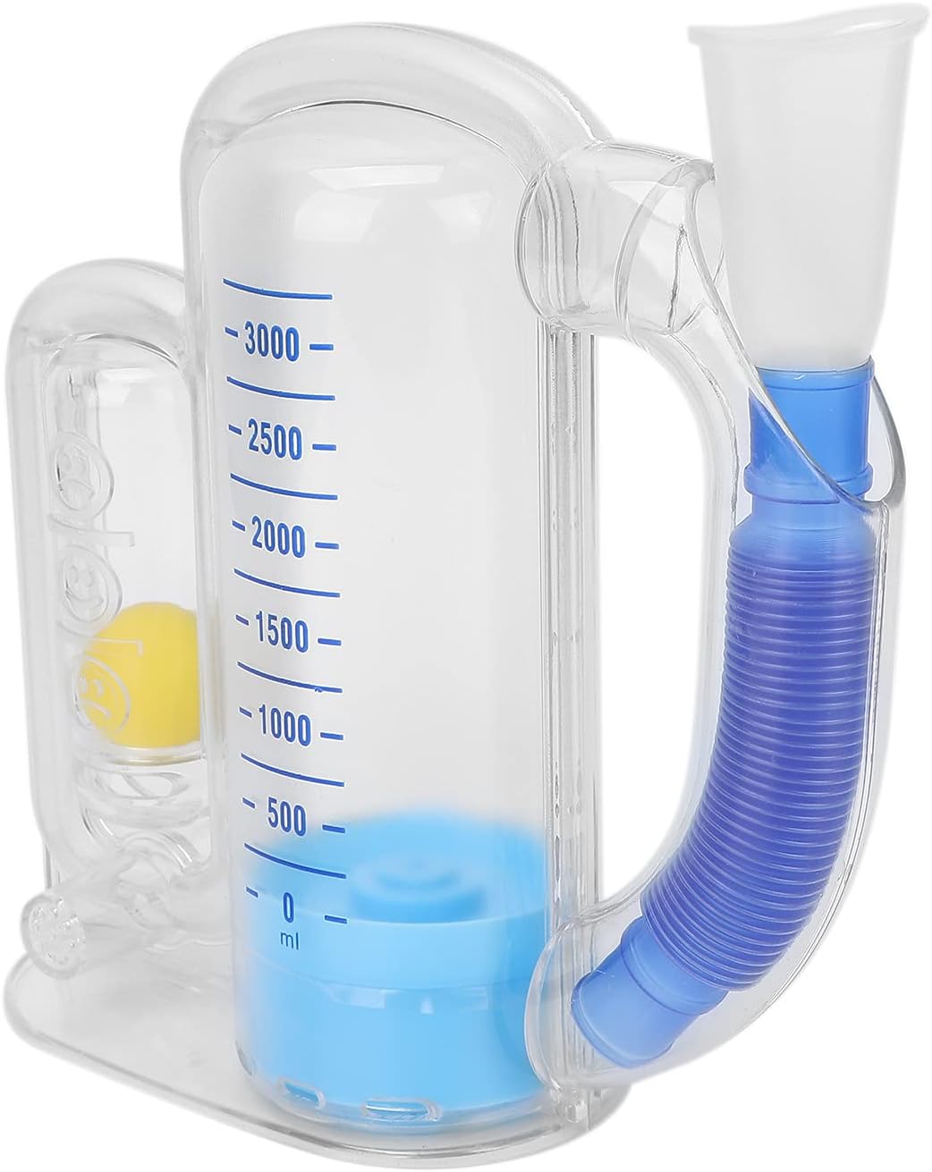 Incentive Spirometer, Lung Spirometer Breathing Exerciser Bottom Filter Ergonomic with Good