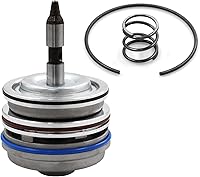 Vista 7 de Conjunto de Pistón de Servo de Alto Rendimiento con Cubierta y Anillo de Retención Compatible con Corvette 700R4 4L65E 4L70E 4L60E 1982-2014 Plata