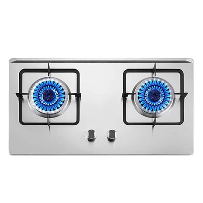 Buy Gas Cooktop, 28 Inch Gas Hob Stovetop 2 Burners LPG/NG Dual Fuel
