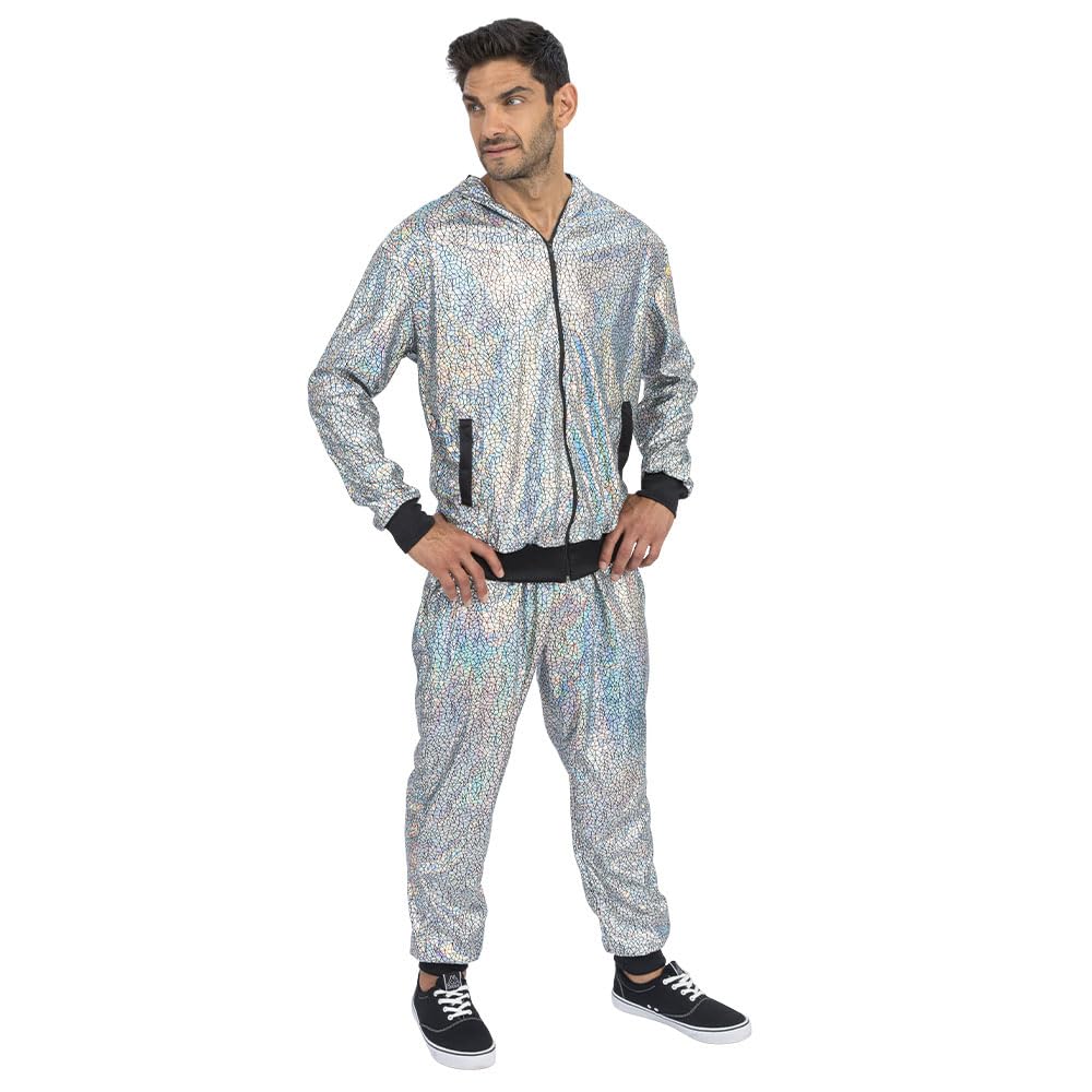 Chaks - Glitter Tracksuit, Shimmering Costume for Carnival