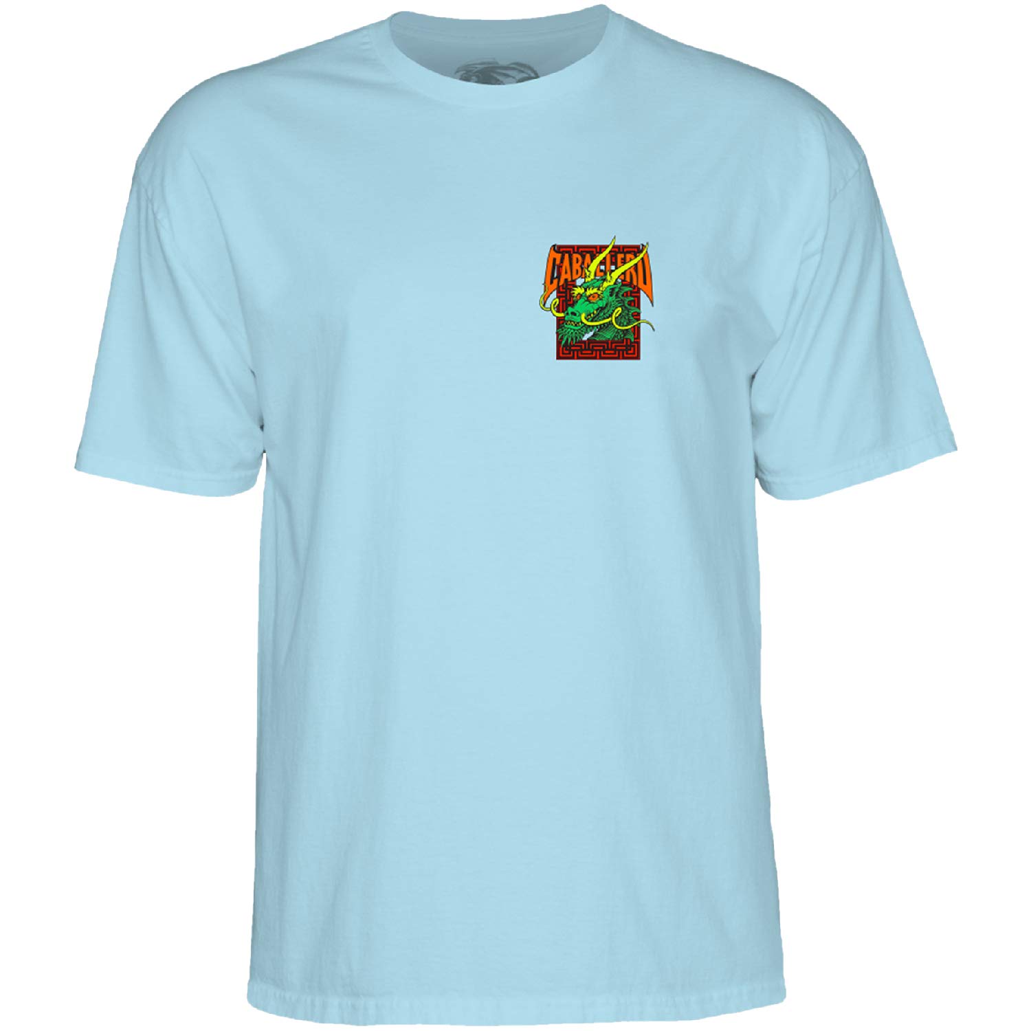 Powell Peralta Unisex's Short Sleeve T-Shirt Skate, Powder Blue, XL