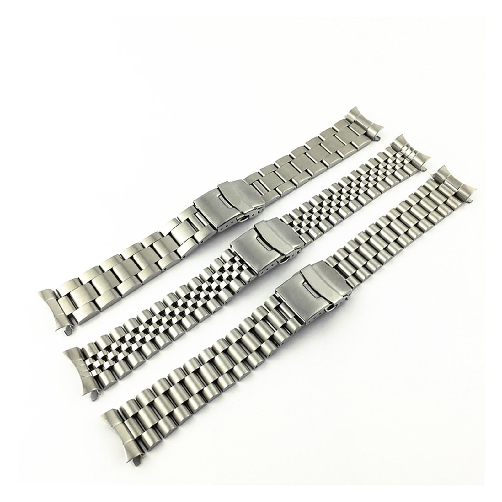 Pasek do zegarka z szybkozłączką, 20mm 22mm pasek do zegarka ze stali nierdzewnej mężczyźni kobiety solidna zakrzywiona końcówka metalowa bransoletka na nadgarstek akcesoria do paska