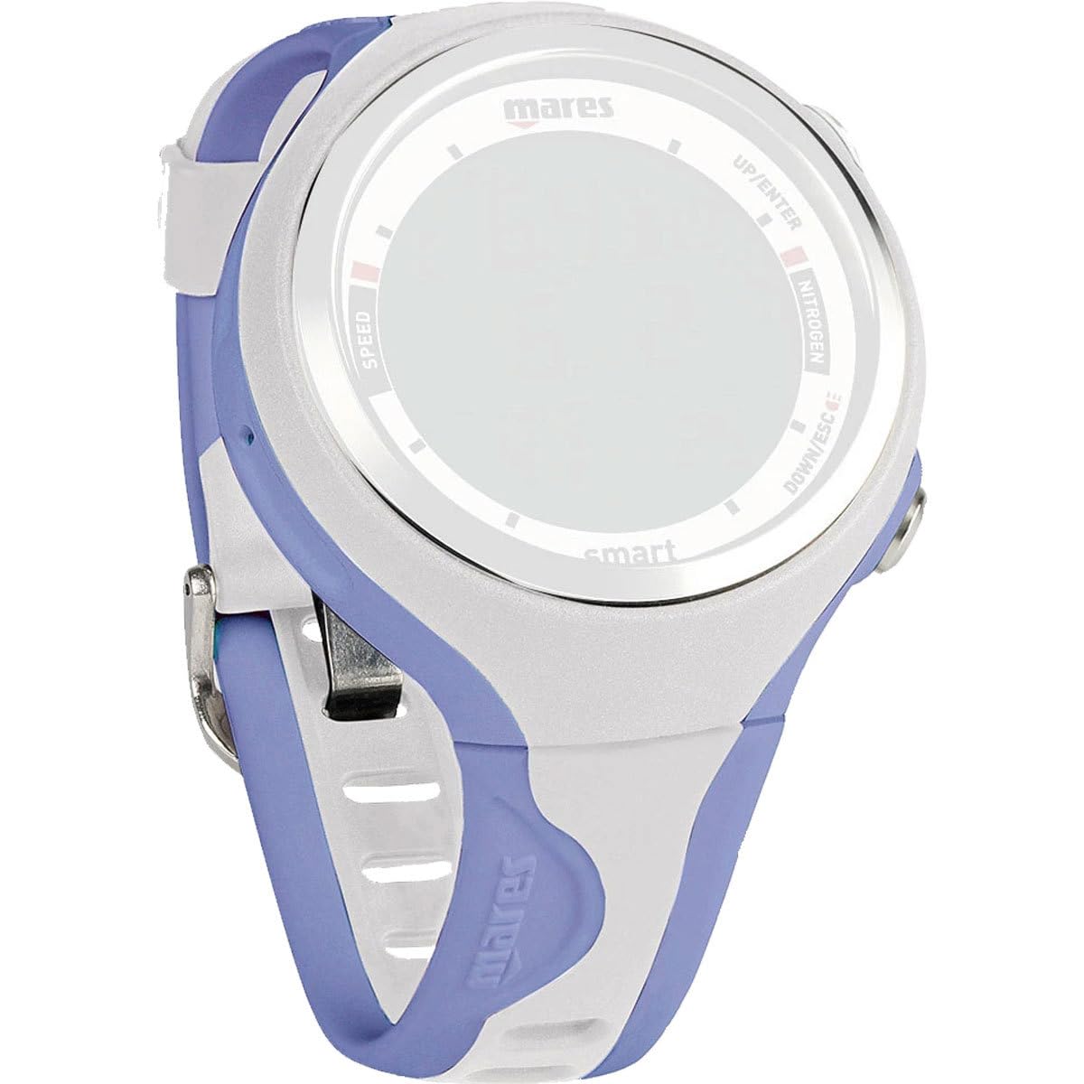 Mares SMART - Pulsera de repuesto para ordenador de buceo, color blanco y negro