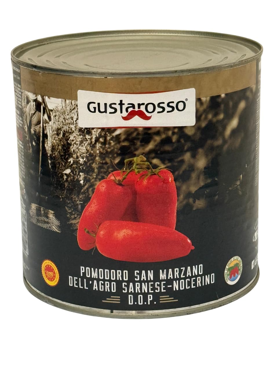 San Marzano DOP Tomato from Agro-Sarnese Nocerino Gr. 2550 - Gustarosso