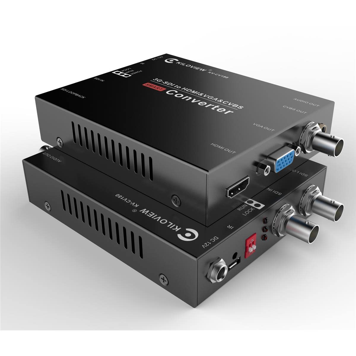 Konwerter CV180 SDI na HDMI (i VGA/AV/CVBS)