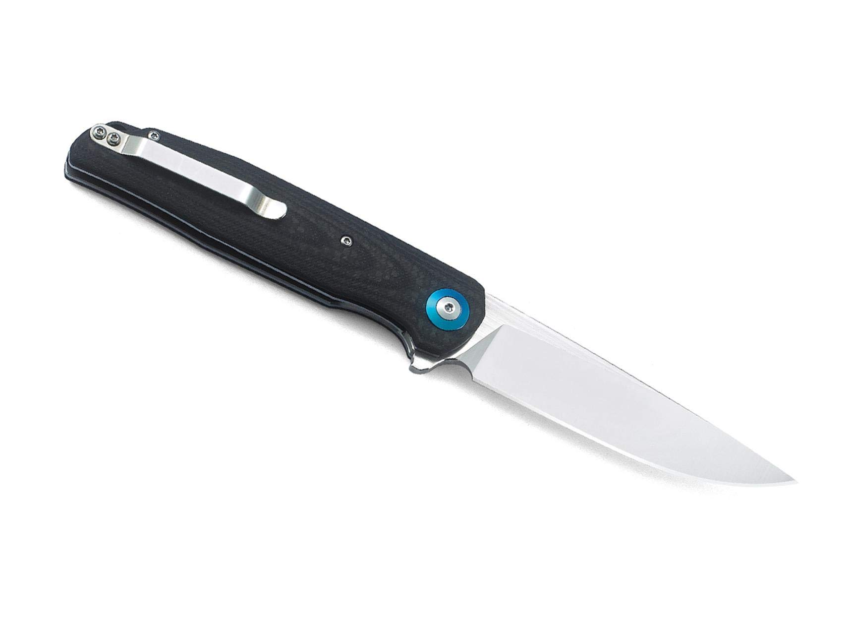 Bestech Unisex – nóż kieszonkowy dla dorosłych, czarny, 22,2 cm