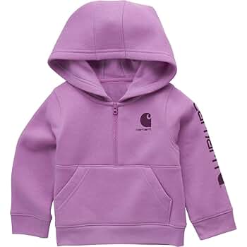 Amazon.com: Carhartt Kid's CA7150 Long-Sleeve Half-Zip