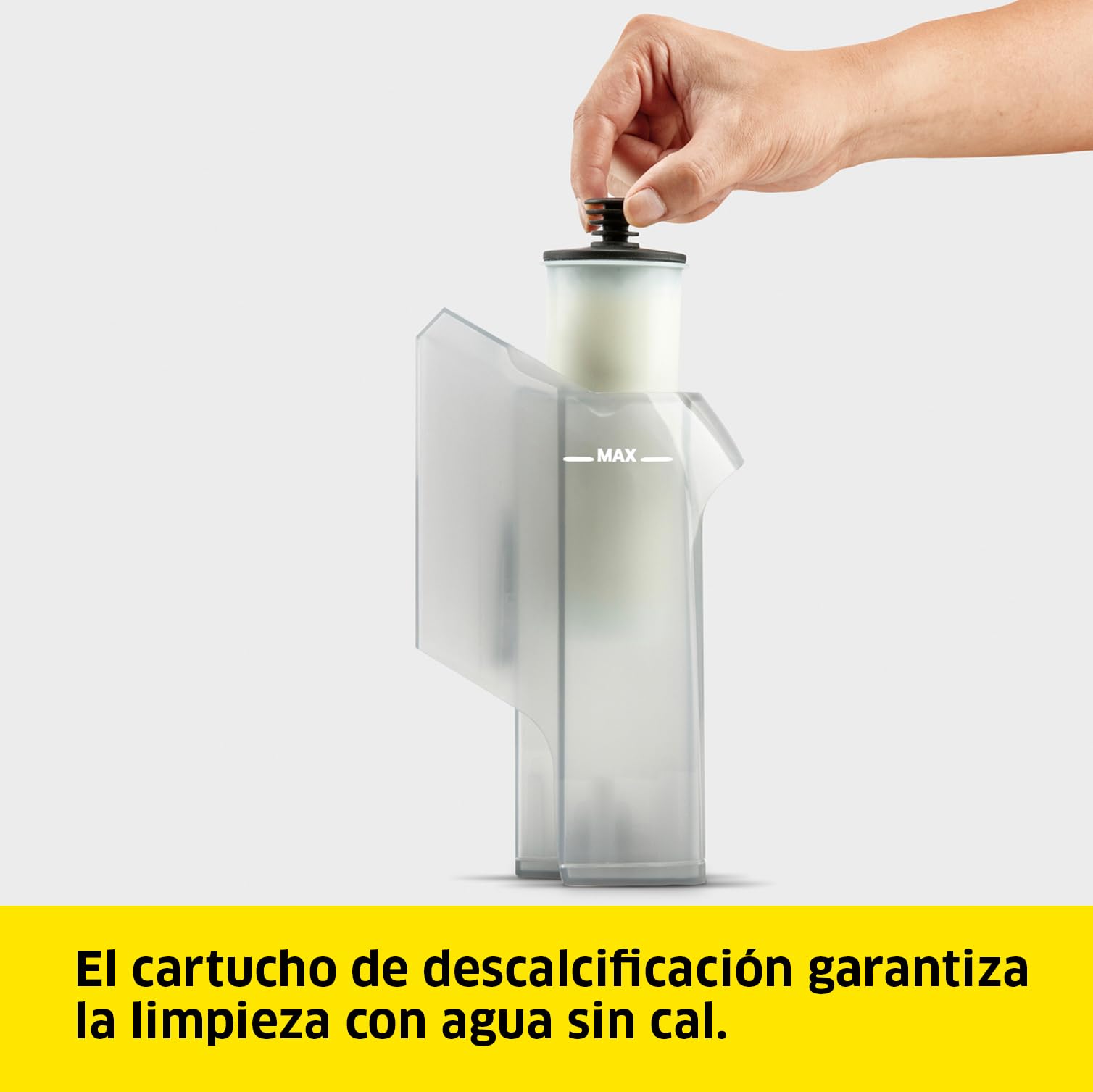 Kärcher Limpiadora de vapor SC 2 Upright, calentamiento: 30s, rendimiento: aprox. 50m², depósito: 0,4l, potencia: 1600W, con boquilla EasyFix, paño microfibra y cartucho descalcificador