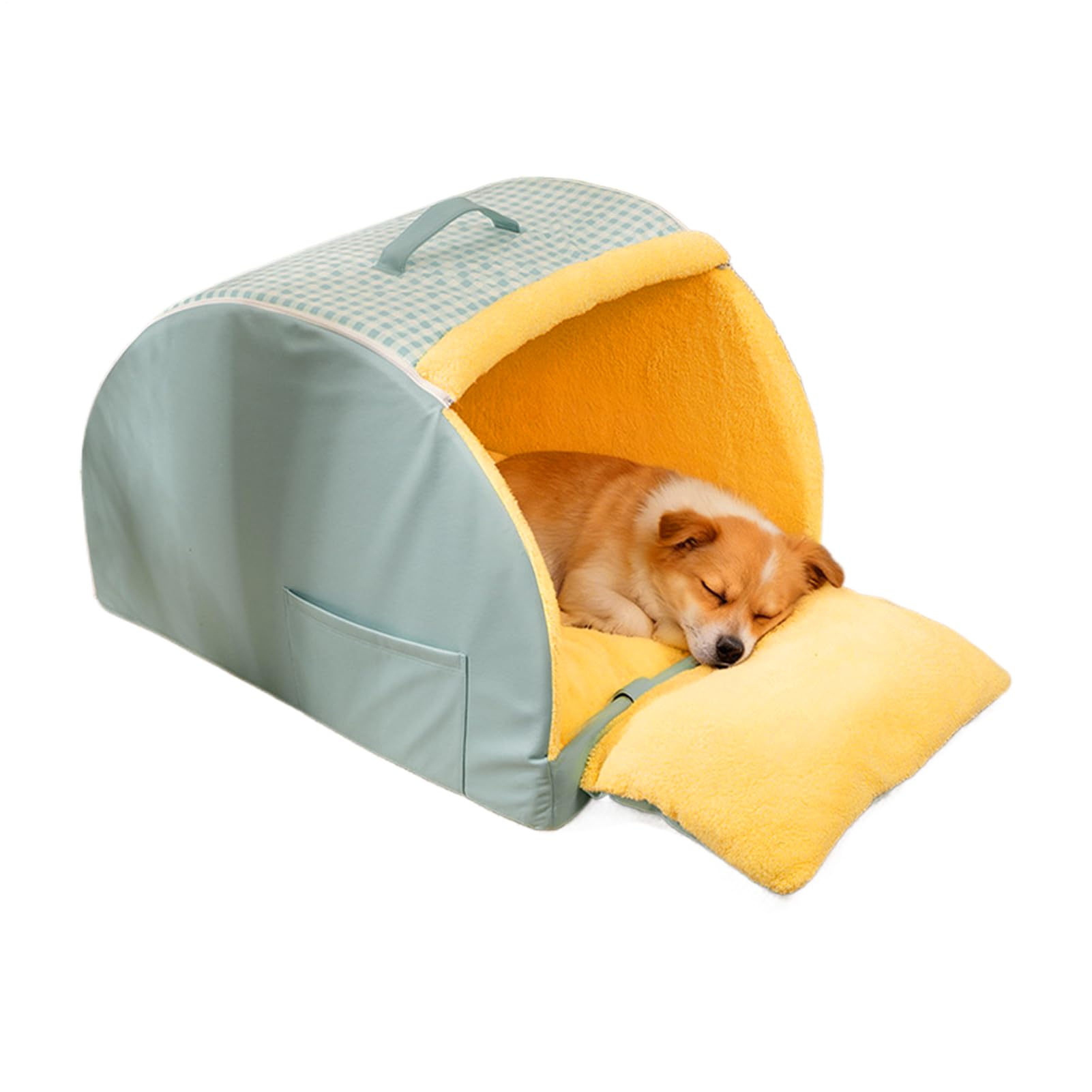 Niche pour chat pas cher en peluche - Maison pour chats d'intérieur hiver et voyage
