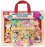 T.S. Shure Princess, Ballet & Fairies Magnetic Wooden Playboard Set