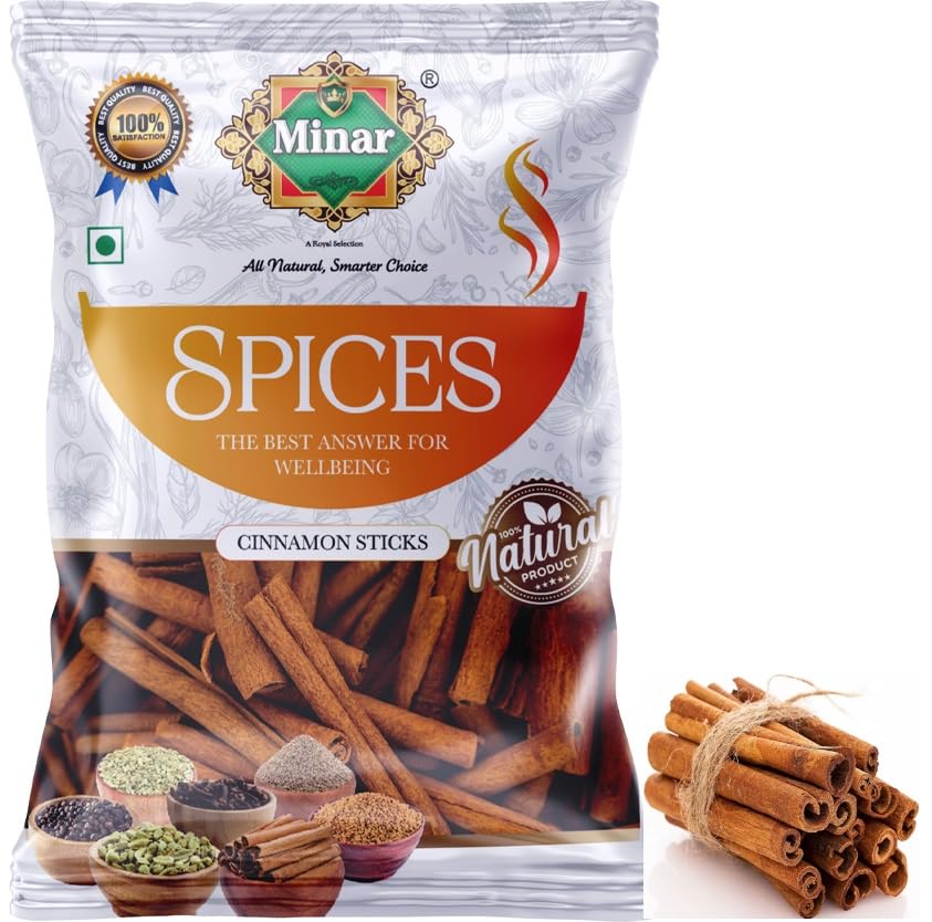 Minar Cinnamon Sticks (Whole), 100g(Pack of 1)) (B09H4DHGQ8) Amazon Price History, Amazon Price Tracker