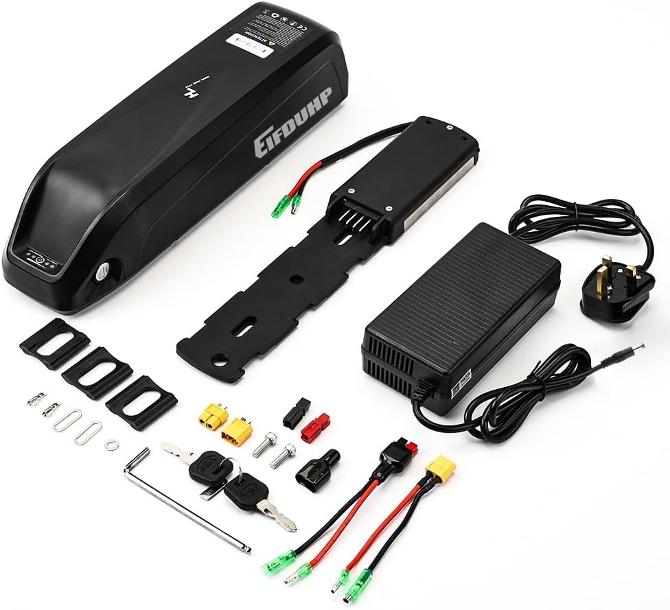 UK Warehouse) Ebike Battery 48V 25AH Lithium Electric Bike Battery For 48V Max 1500W 1000W 750W