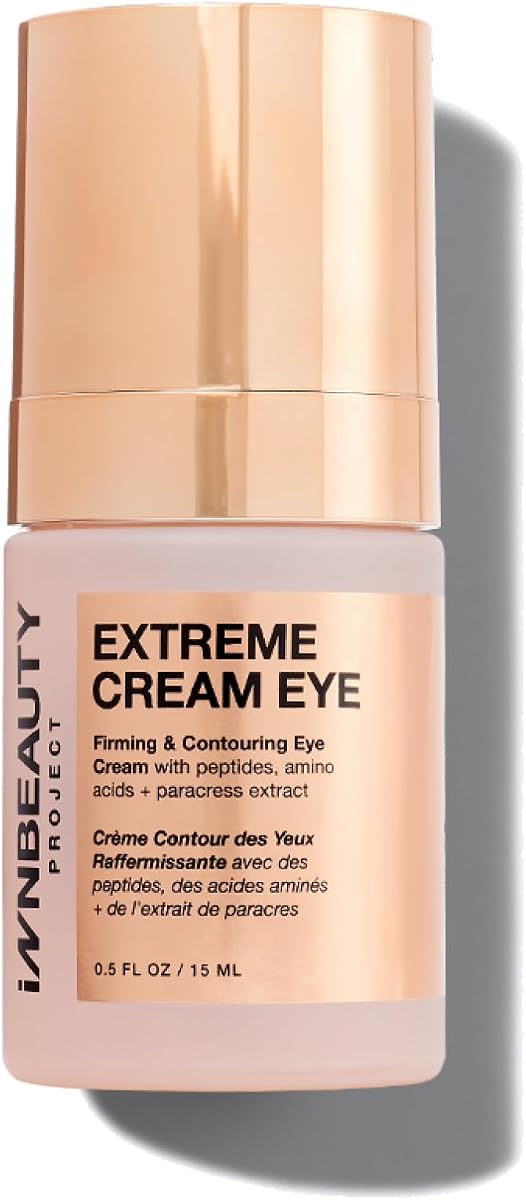 Crema para ojos recargable Extreme Cream, 0,5 oz (15 ml) | Crema de ojos reafirmante y contorno con péptidos biomiméticos