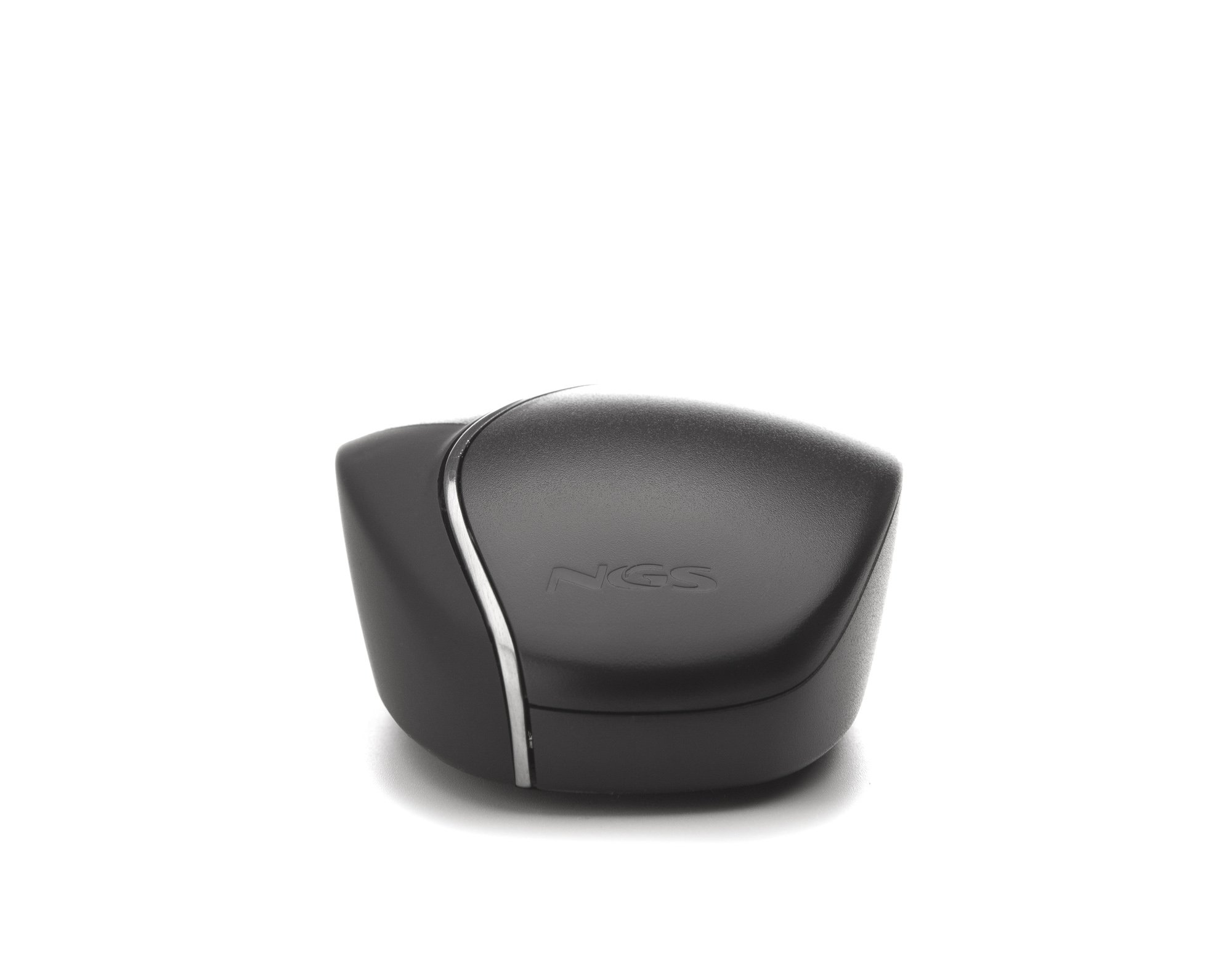 NGS Razza by Pininfarina – Ratón inalámbrico con tecnología láser, Negro y Plata