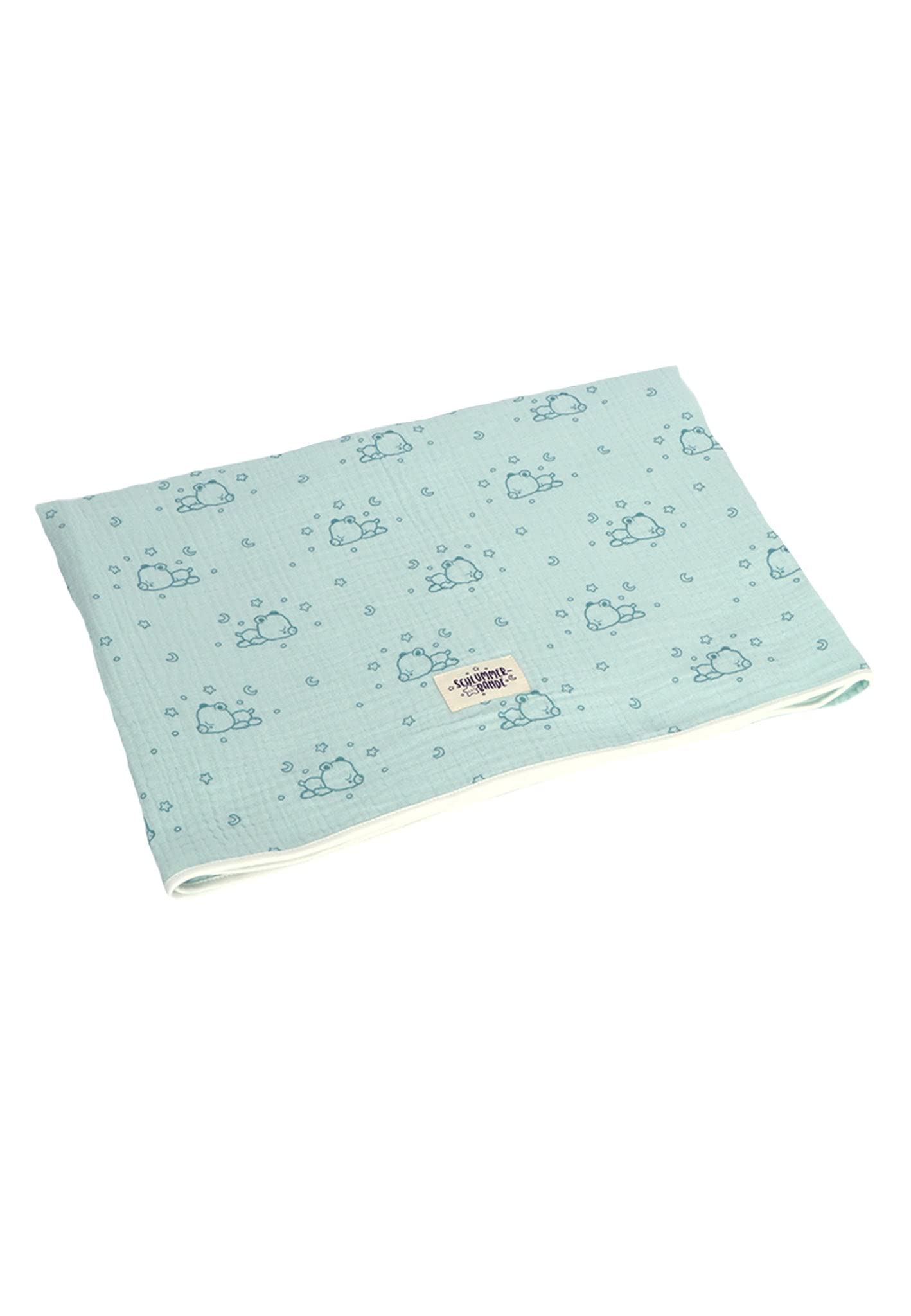 Sterntaler Babydecke mit Namen personalisiert, Tonie Kleiner Bär Schlummerbande Musselin Decke, Personalisierte Kinderdecke Babydecke Kuscheldecke als Geschenk zur Geburt, Geburtstag/Taufe