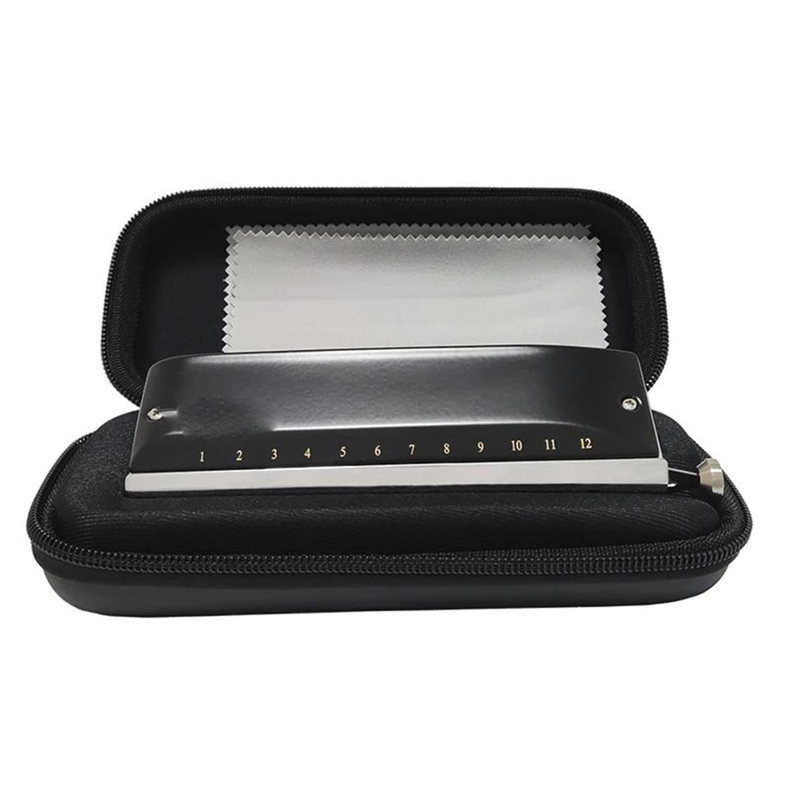Harmonijka Harmonijka Chromatyczna C 12 Otworów 48 Tonów | Harmonijka chromatyczna C klucz 12-otworowa 48 tonów Armonica usta organy harfa profesjonalne instrumenty muzyczne