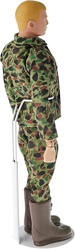 Miniatura 6 de Plymor DSP-5175W - Soporte para muñecas ajustable blanco, se adapta a muñecas o figuras de acción de 10, 11 y 12 pulgadas, la cintura es de 1.75 a