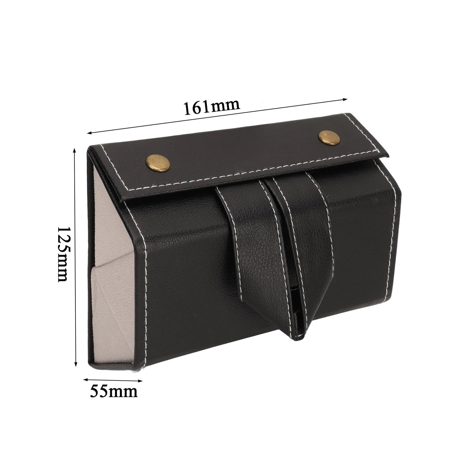 1 custodia for occhiali in pelle con più scomparti, realizzata a mano, organizer for occhiali da viaggio, custodia for occhiali da sole portatile
