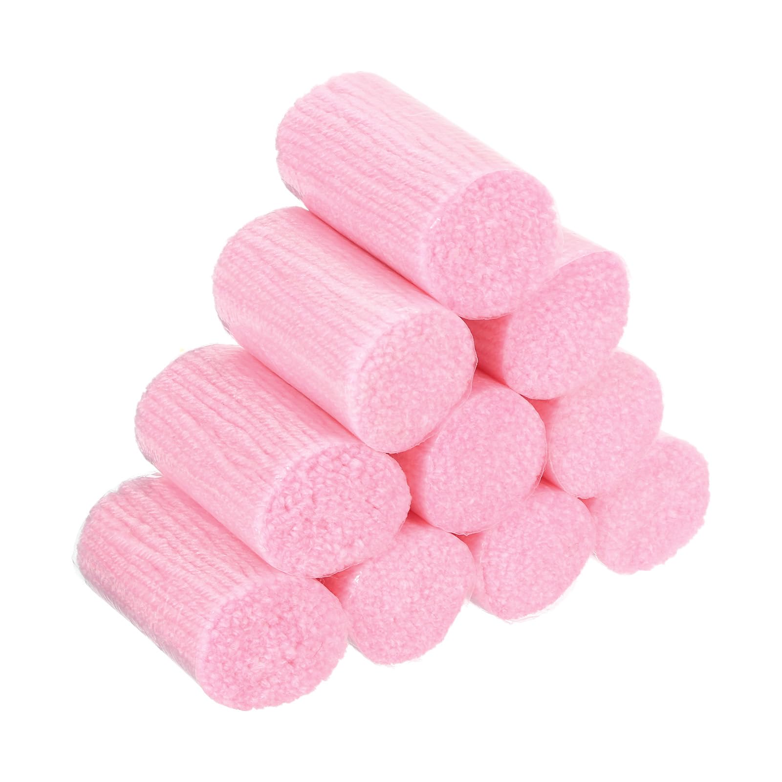Patikil 10 Rolls Latch Hook Kit, Precut Yarn for Rugs & Tapestry, Pink