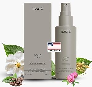 Nocte Scalp Code Advanced 5 Minoxidil Hair Regrowth Treatment for Men Women with Botanical Complex Vegan-Friendly Haircare