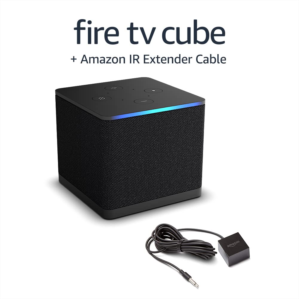 Fire TV Cube with Amazon IR Extender Cable