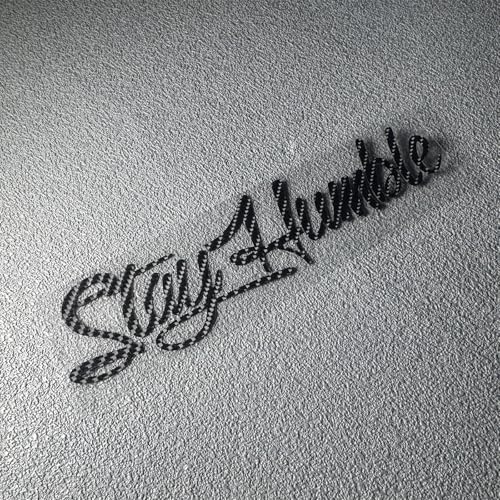 Image of Car Stickers for Stay Humble Auto Front Rear Windshield Window Decal Vans Truck Window Tail Decoration (Carbon Fibre Black, 500x125mm)