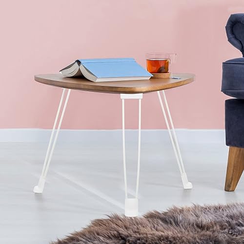 Miniatura 3 de BESPORTBLE Te 4 piezas de horquilla plegable patas de mesa patas de muebles horquilla mesa de café patas de escritorio patas plegables de metal para