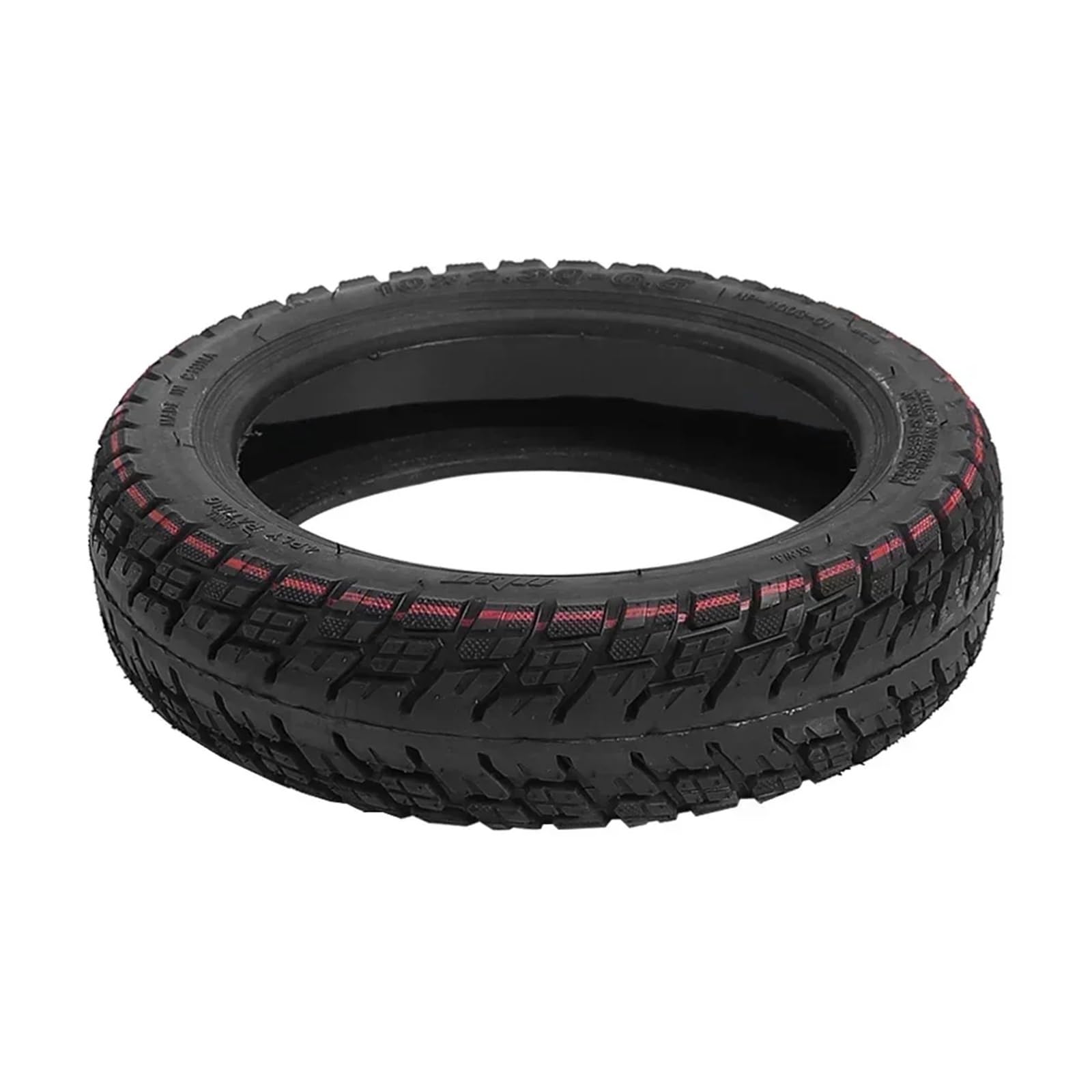 Pneu Trotinette Electrique,Roue Trottinette Electr Pneu tubeless 10x2.3-6.5 for trottinette électrique tout-terrain, pneu auto-réparateur à vide avec valve