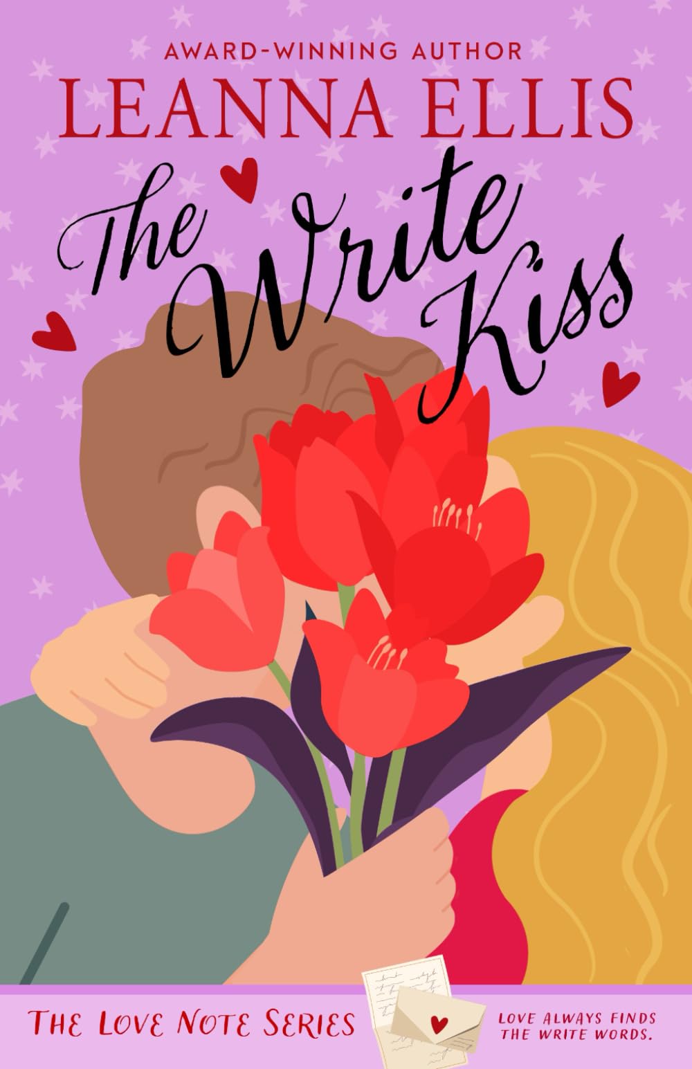 The Write Kiss: A Small-town, Clean Romantic Comedy (The Love Note Series)