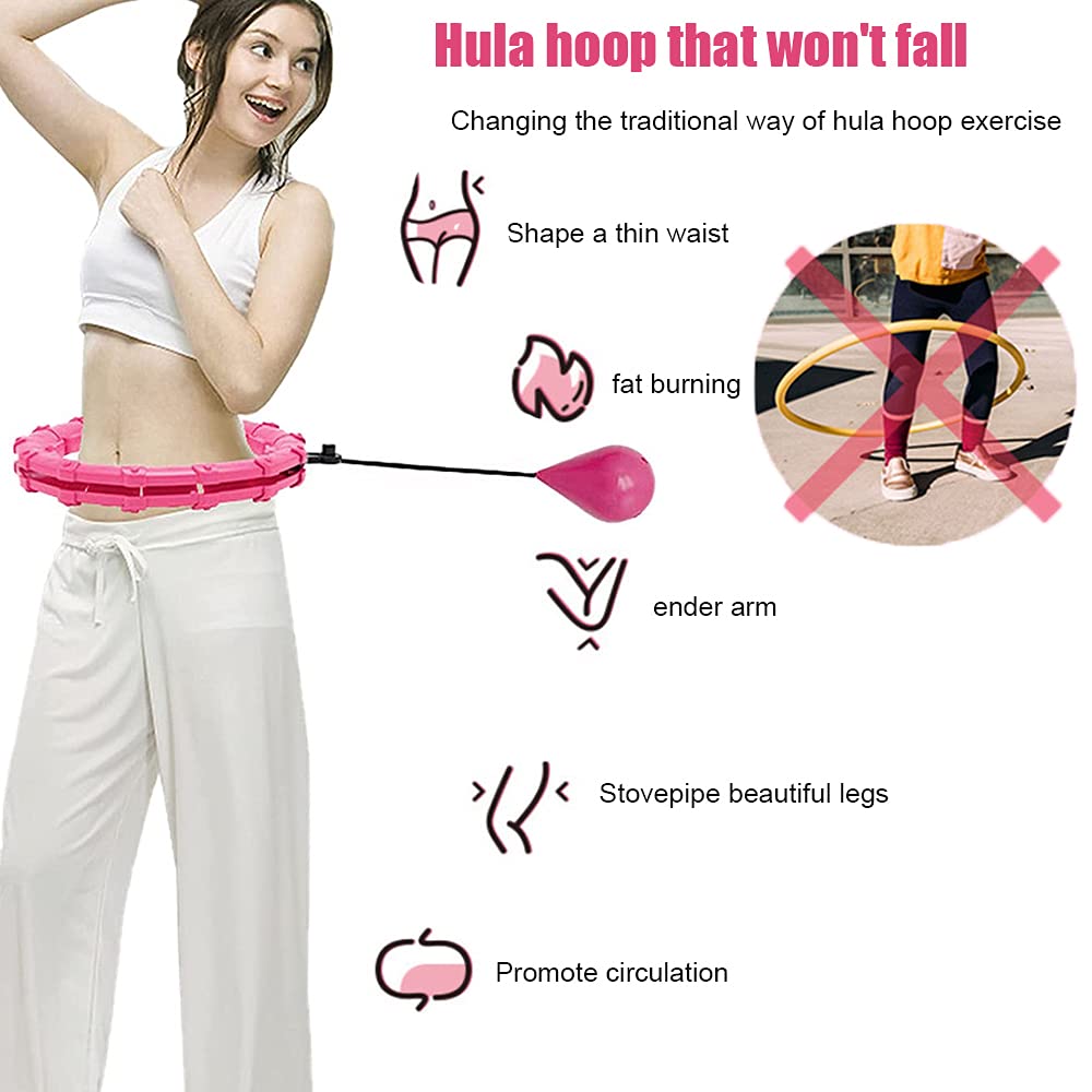 Buy cotton yangda Smart Hula Ring Hoops, Weighted Hula Hoop for Adults
