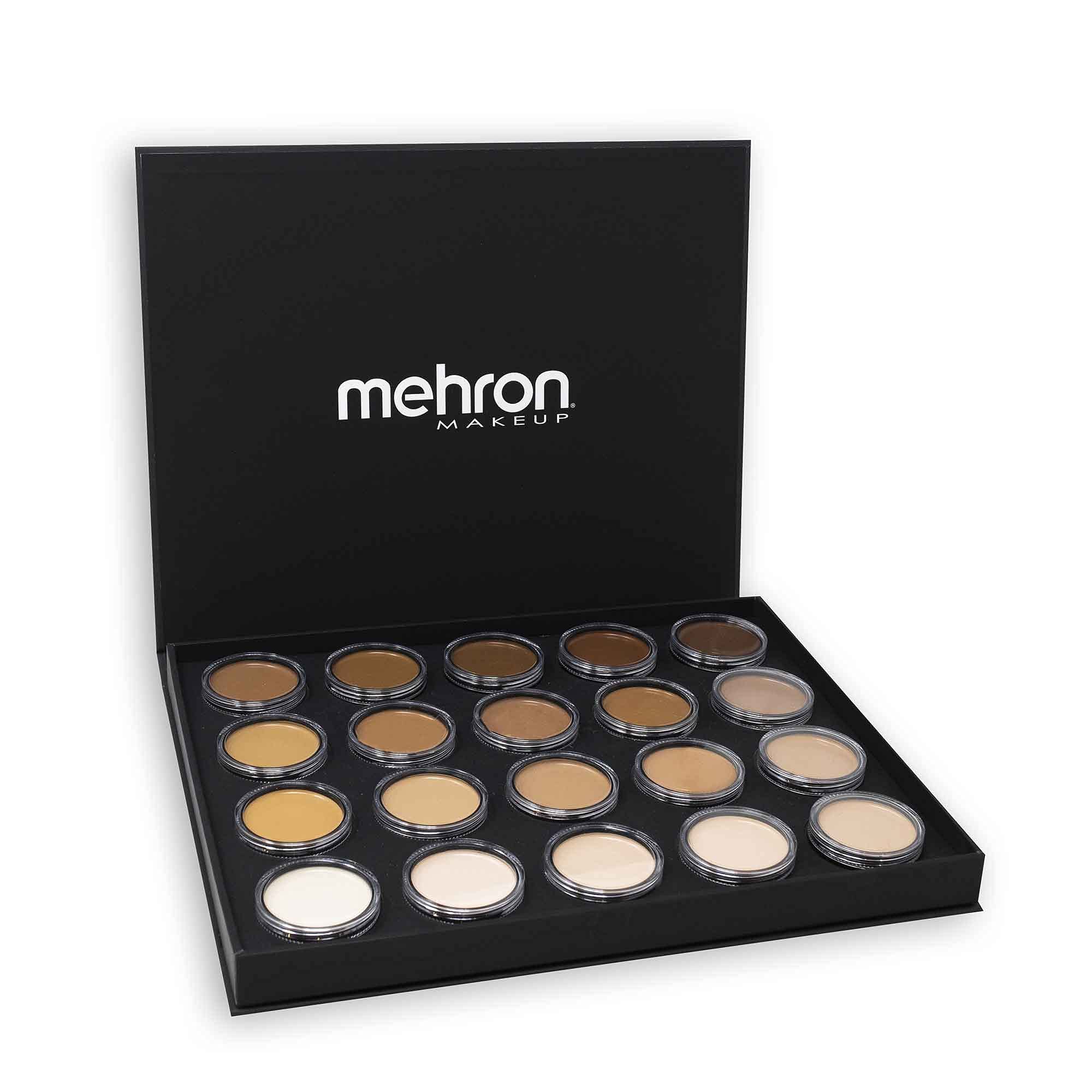 Mehron Make-up Celebre Pro-HD Cream 20 Color Foundation Palette | Gesichts- und Körper-Make-up