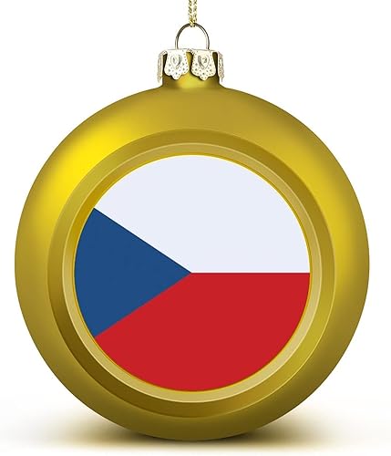 Vista 17 de Adorno de bola de Navidad de Chipre, bandera de las naciones de Chipre, adornos colgantes, recuerdo, regalo para árbol de Navidad, decoración