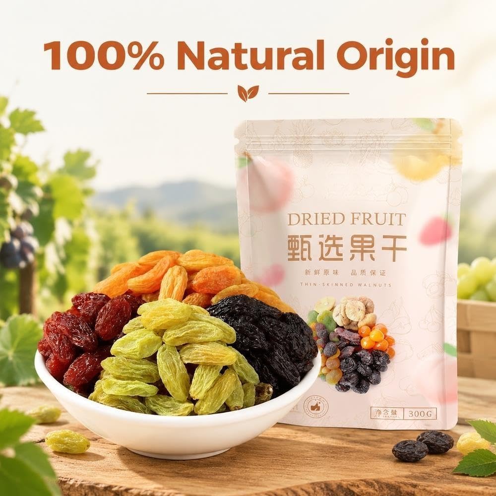 Uvetta Mista Quattro Colori 500g