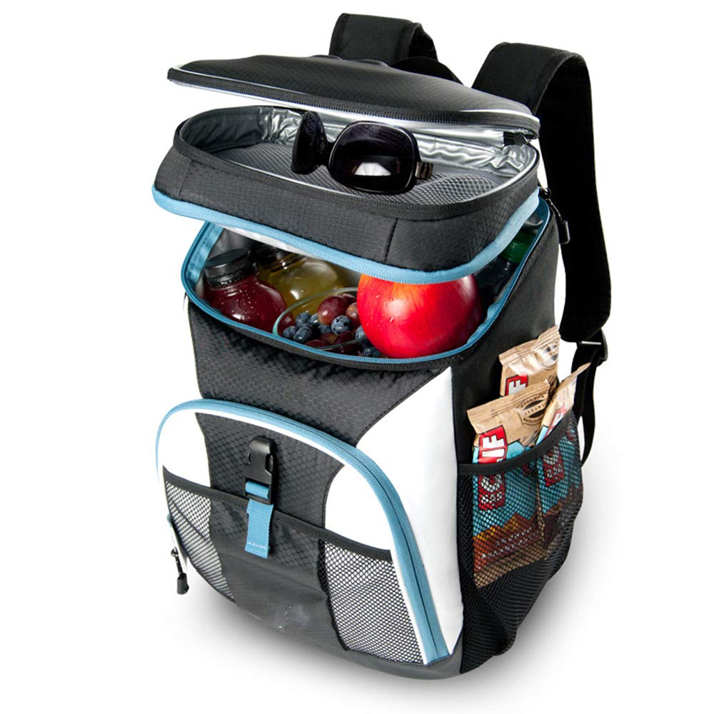 AKT Kühler Picknick Rucksack wasserdichte Isolierte Box Eisbeutel Frische Verpackungstasche Mahlzeitpaket