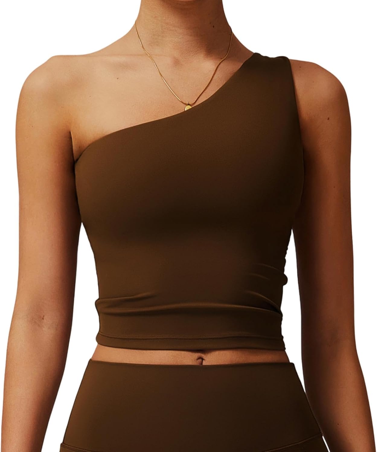 Yoga Clothing Fitness Quick-Dry Workout Tank Top Female Running Shockproof Gym Vest Women Single Shoulder Sports Bra