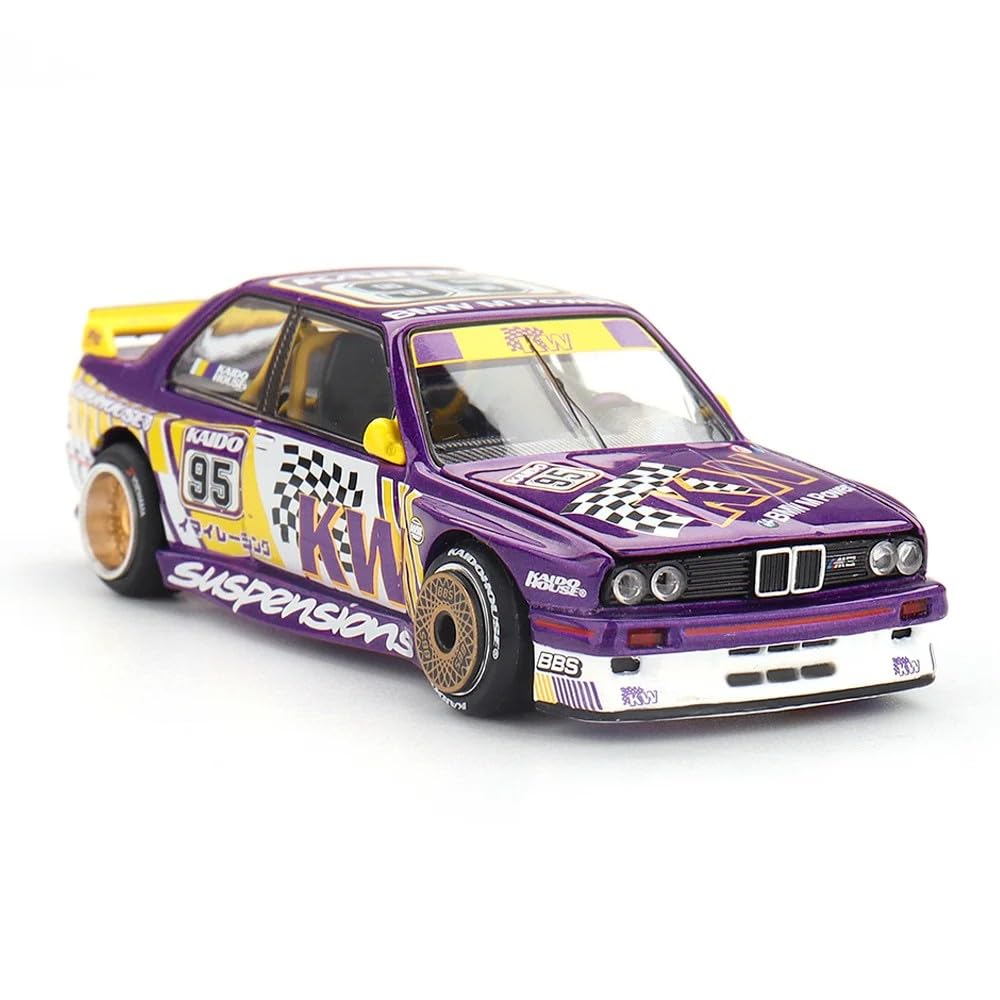 Amazon | 1:64 ダイキャストモデルカー BMW M3 Kaido KW V1 パープル