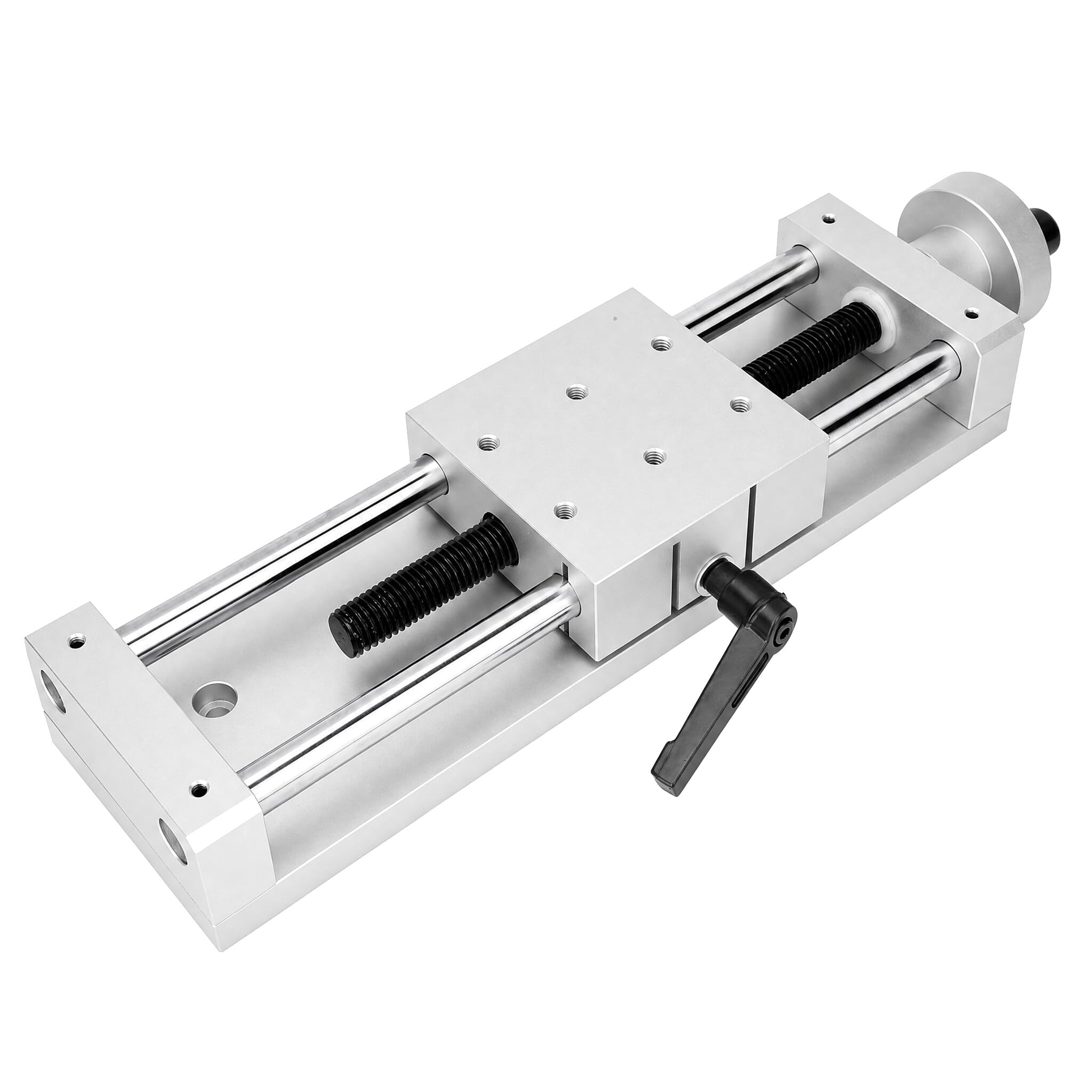 Linear Stage Table KA80-1402-50/100/150 Manual Sliding Table Linear Rail Stage Cross Aluminum Alloy with 80×80mm(150mm)
