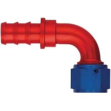Aeroquip FCM1532 Aluminum -06AN 90-Degree Socketless Hose Fitting