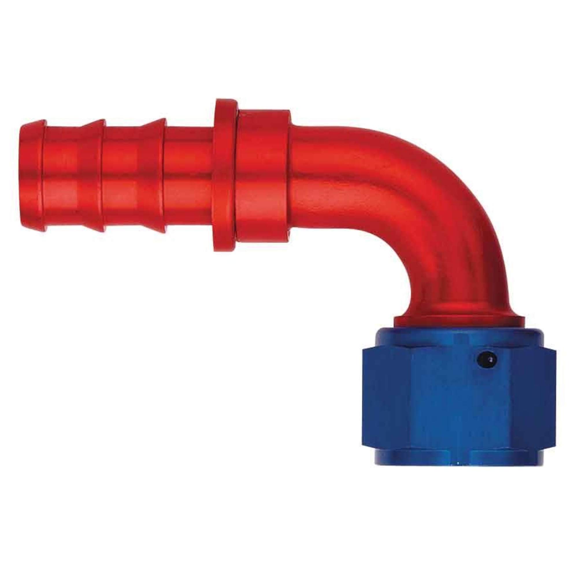 Aeroquip FCM1533 Aluminum -08AN 90-Degree Socketless Hose Fitting