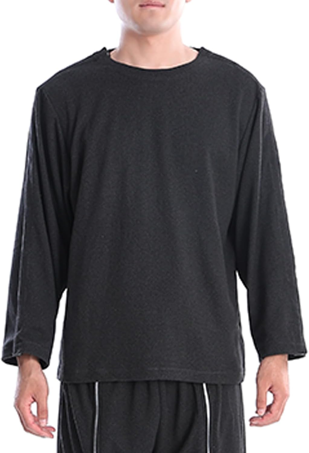Shoulder Surgery Shirts for Mens Pockets Tear Away Side Snap Post Surgery Shirt V Neck Tops Button Down with Pocket