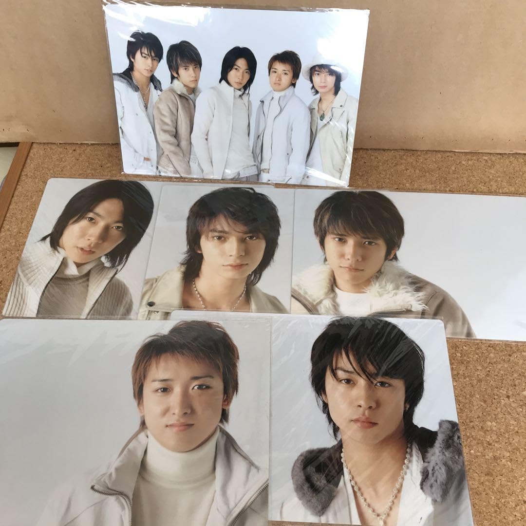 Amazon.co.jp: ??嵐メンバー5人下敷き 6枚 : Office Products