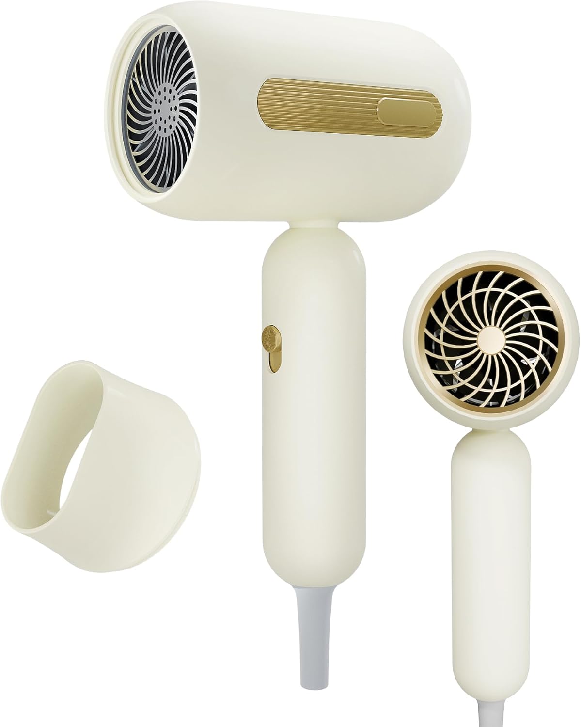Hair Dryer with Diffuser Fast Drying and Lightweight for Smooth,Shiny,2 Heat Settings & Speed Professional Hair Blow Dryer for All Hair Types
