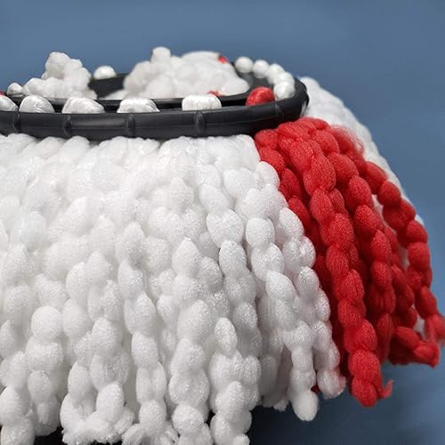 Miniatura 5 de Reemplazo de la cabeza del recambio de la fregona giratoria de la microfibra para Vileda O-Cedar EasyWring