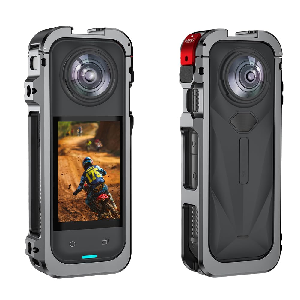 Custodia protettiva in lega di alluminio per fotocamera sportiva X5