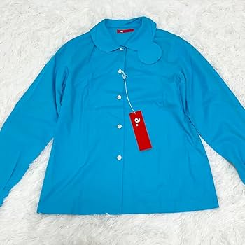 美品♡a.エードット　イオグラフィック　リネン丸襟コート　オーバーサイズ　大橋歩 未使用級♡イオグラフィック エードット 丸襟スプリングコート 大橋歩