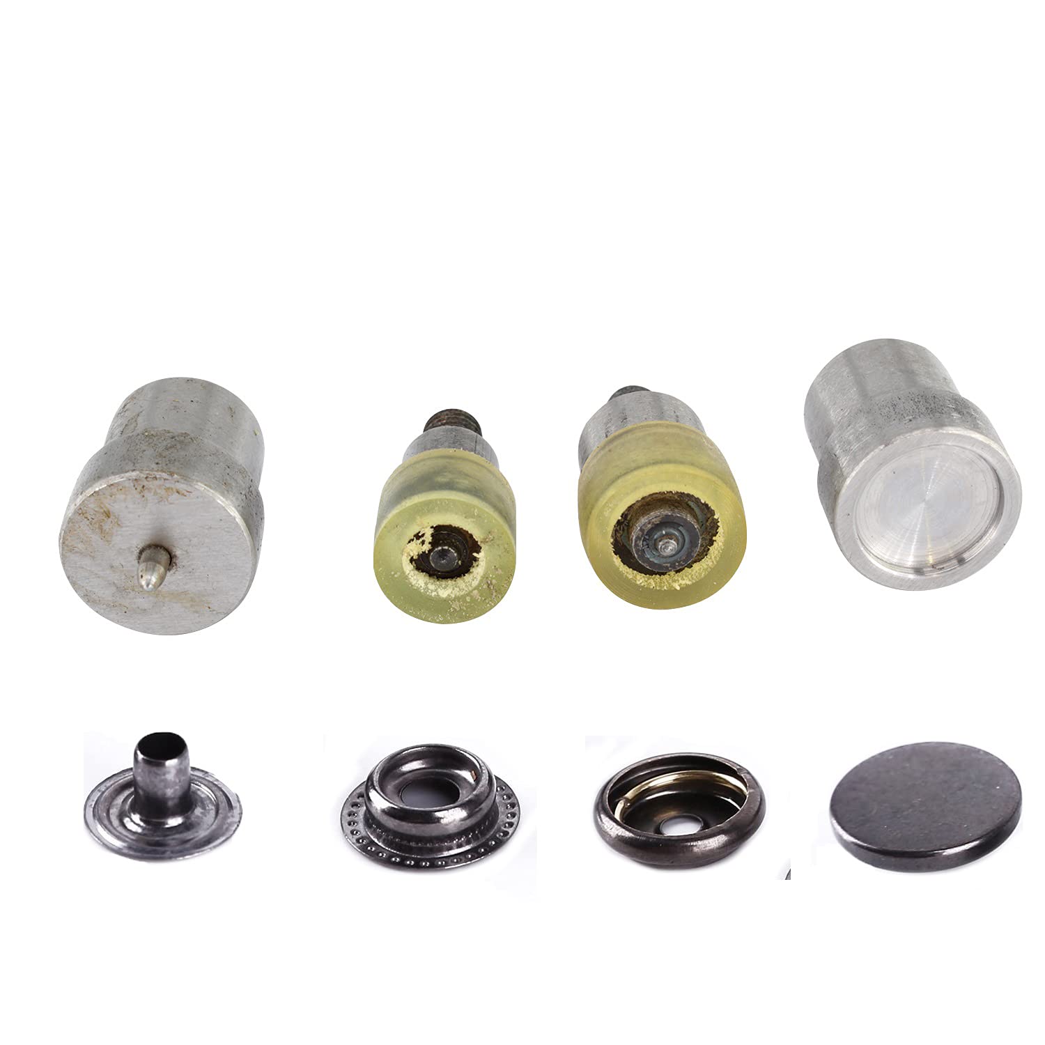 NUOVI Vari Set Di Stampi Macchina A Scatto Pulsanti Strumenti A - Foto 11