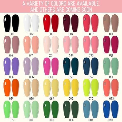 Miniatura 7 de KINGMAS Esmalte de uñas de gel rosa, 1 unidad de 0.5 fl oz (0.5 fl oz) para remojar arte de uñas, salón de manicura, lámpara de uñas de gel,