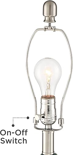 Miniatura 5 de 360 Lighting Kate - Juego de 2 lámparas de mesa de 24 3/4 pulgadas de alto, rústicas y modernas, de espuma de mar, cerámica, sala de estar,