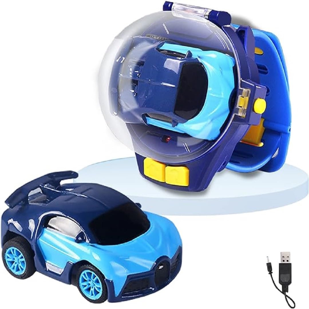 Pluspoint Mini Remote Control Car Watch Toys Cute Wrist Racing Car Watch Remote Control Car Toys For Boys And Girls, Interactive Game Toys Usb Charging - Adult, Multicolor (B0CKTR2MFV) Amazon Price History, Amazon Price Tracker