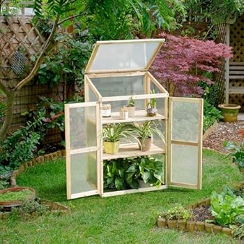 Relaxdays Serre De Jardin Aluminium, à Emboîter, Transparent